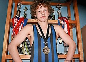 Wrestler Caleb Rutner