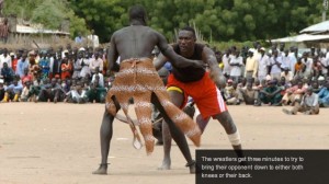 african wrestlers