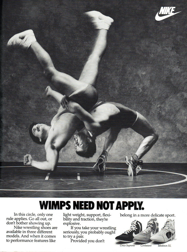 Wimps Need Not Apply 