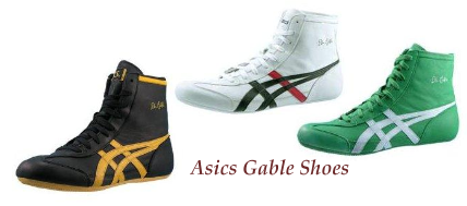 asics old school wrestling shoes