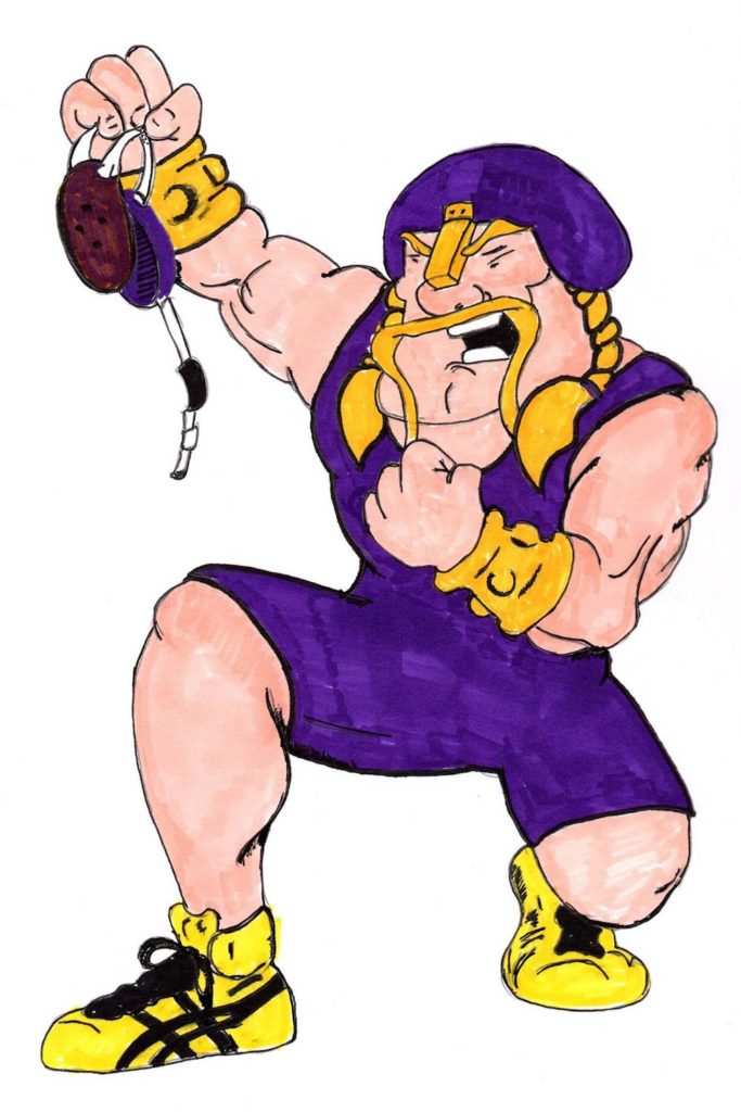 Wrestling Viking